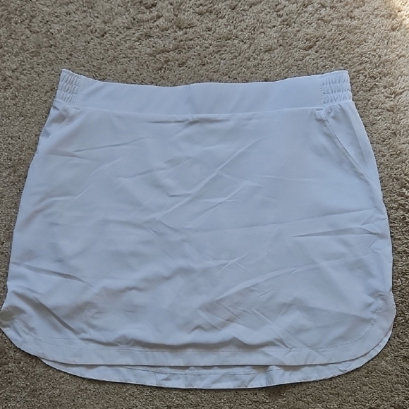 Alia Pants - Calia White Tennis Skort, Size L